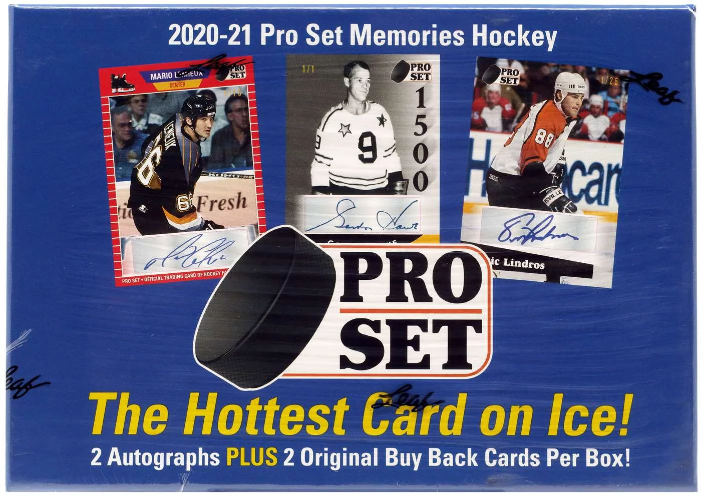 NHL 2020-21 Pro Set Memories Hockey Trading Card HOBBY Box