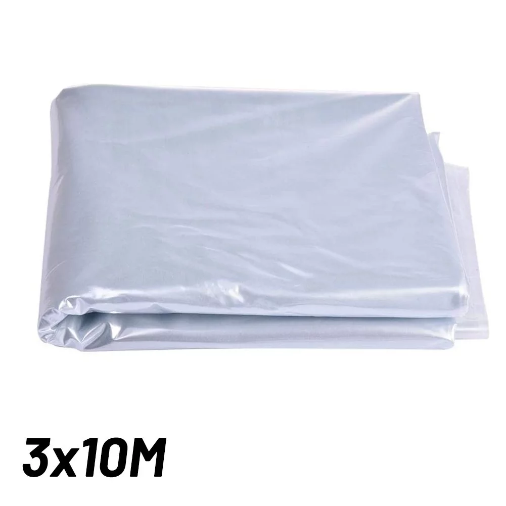 Clear Polythene Plastic Sheeting Garden Diy Material Cover For Greenhouse Roof