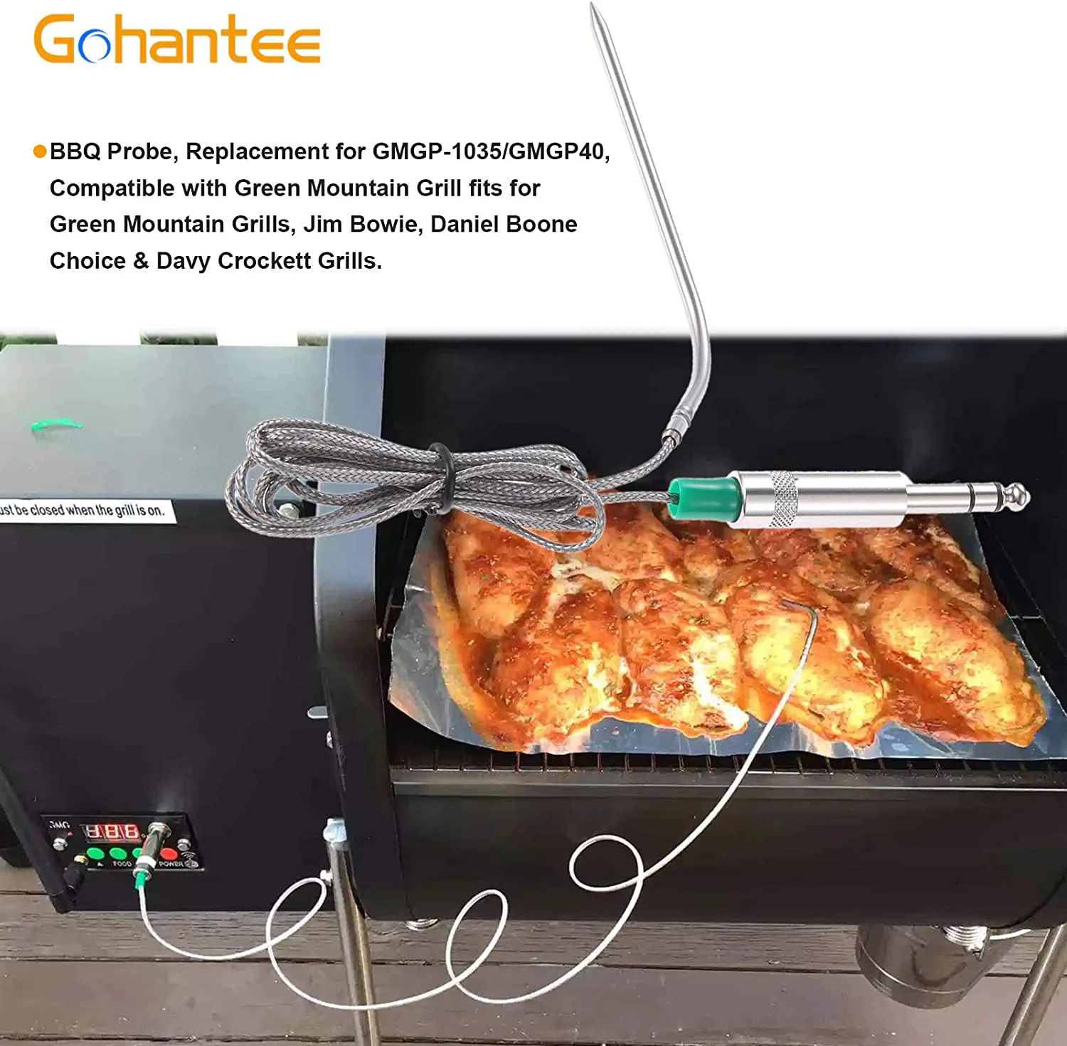 Green Mountain Grills Chimney for Davy Crockett & TREK Pellet Grill GMGP-1008