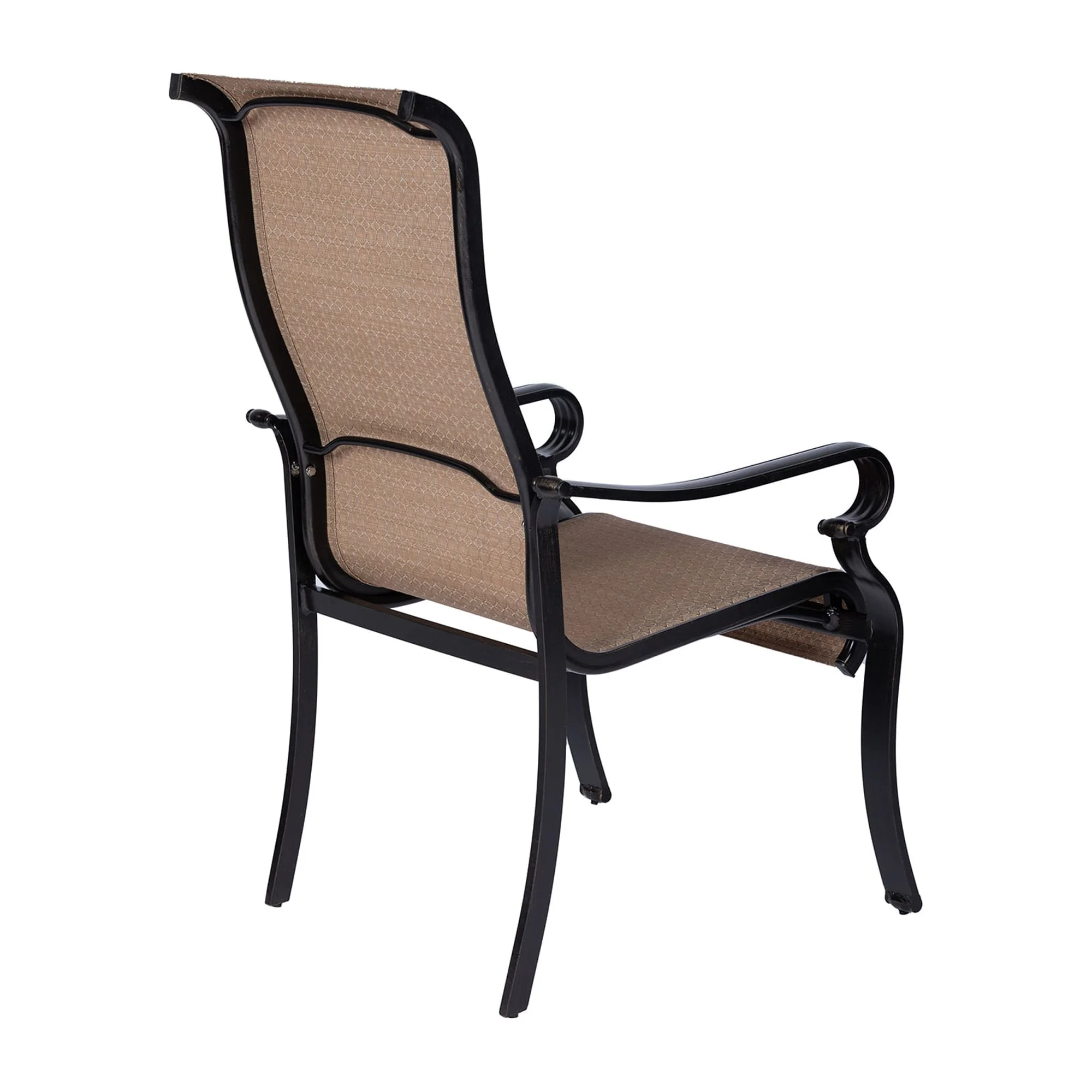 Hanover Brigantine 9-Piece Aluminum Dining Set with an Expandable Cast-Top Dining Table, Seats 8