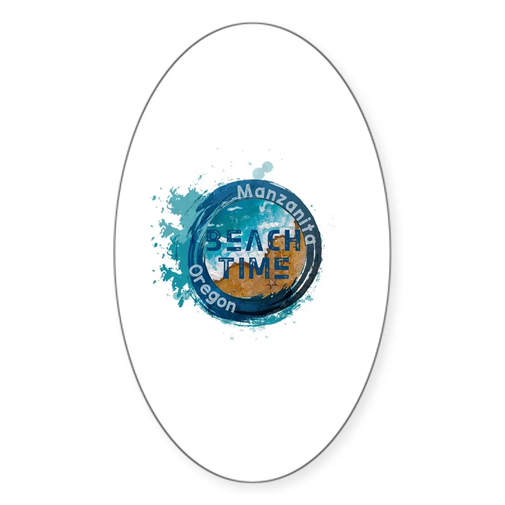 CafePress - Oregon Manzanita - Sticker (Oval)