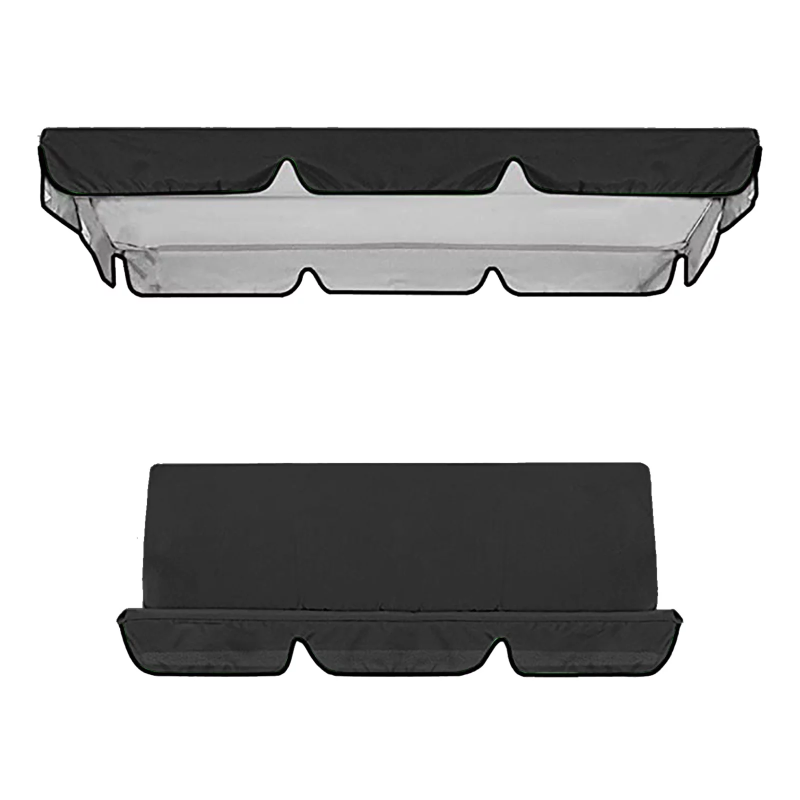 LLQkigsxse Camping Chairs for Heavy People Outdoor Replacement Ceiling Courtyard Awning Swing Rain Cover Cloth Cover Patio Lawn & Garden Girl Birthday Gift