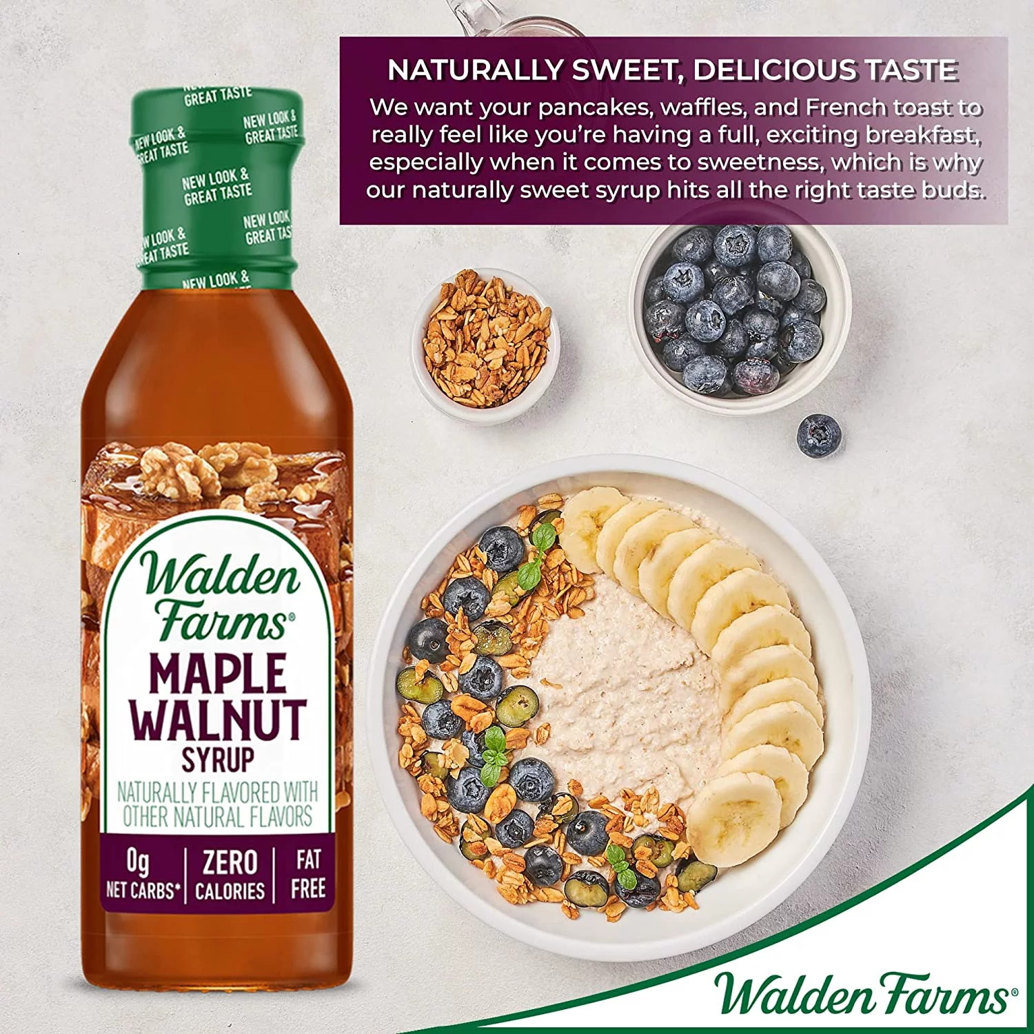 Walden Farms Maple Walnut Syrup, 12 Oz. Pack Of 6