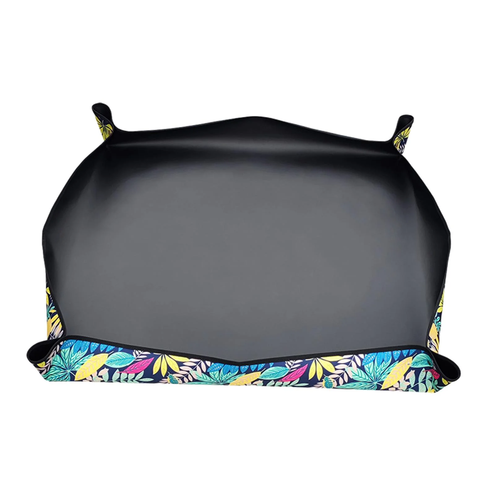 figatia Plant Transplanting Mat Plant Potting Tray Garden Work Cloth Decorative Pattern Foldable for Potted Enthusiasts Professional 50x50cm