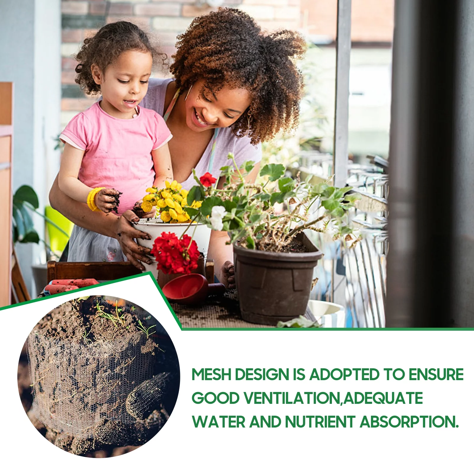 Stainless steel mesh,Stainless Steel Mesh Plant Root Stainless Mesh Plant Wire 6 Pcs Plant Net Potted Flowers Potted Flowers Mesh Wire Net Potted Pcs Plant Root Plant Wire Net Qisuo Root 6