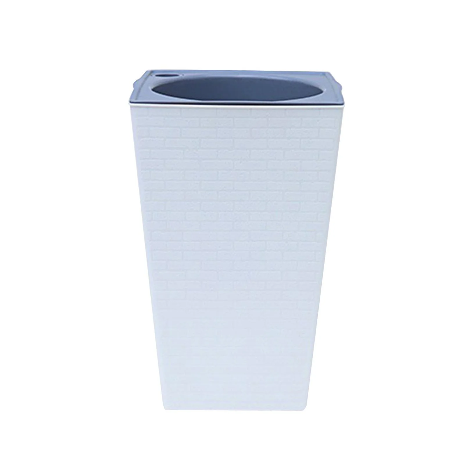 figatia Plant Pot Self Watering Flower Pot Multifunctional for Indoor Outdoor Sturdy White