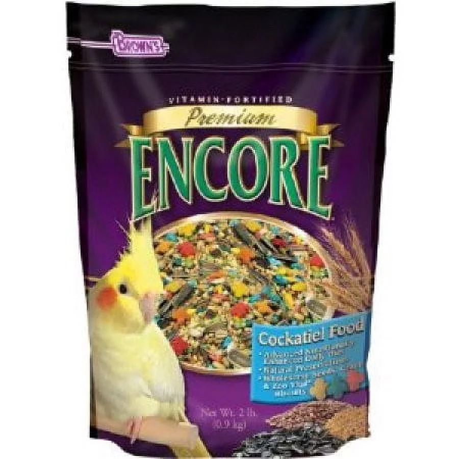 Brown's Encore Premium Cockatiel Bird Food, 2 Lb