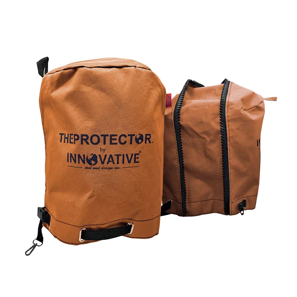 Trimmer cover, trimmer wrap, weedwacker cover, weedeater wrap, waterproof ORANGE