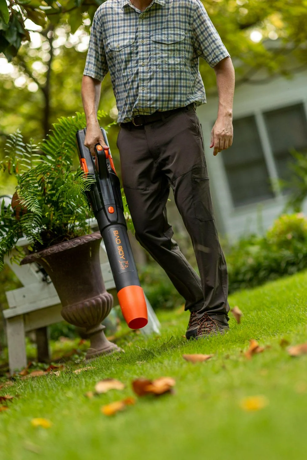 Bad Boy 80V Handheld Blower with Battery and Charger