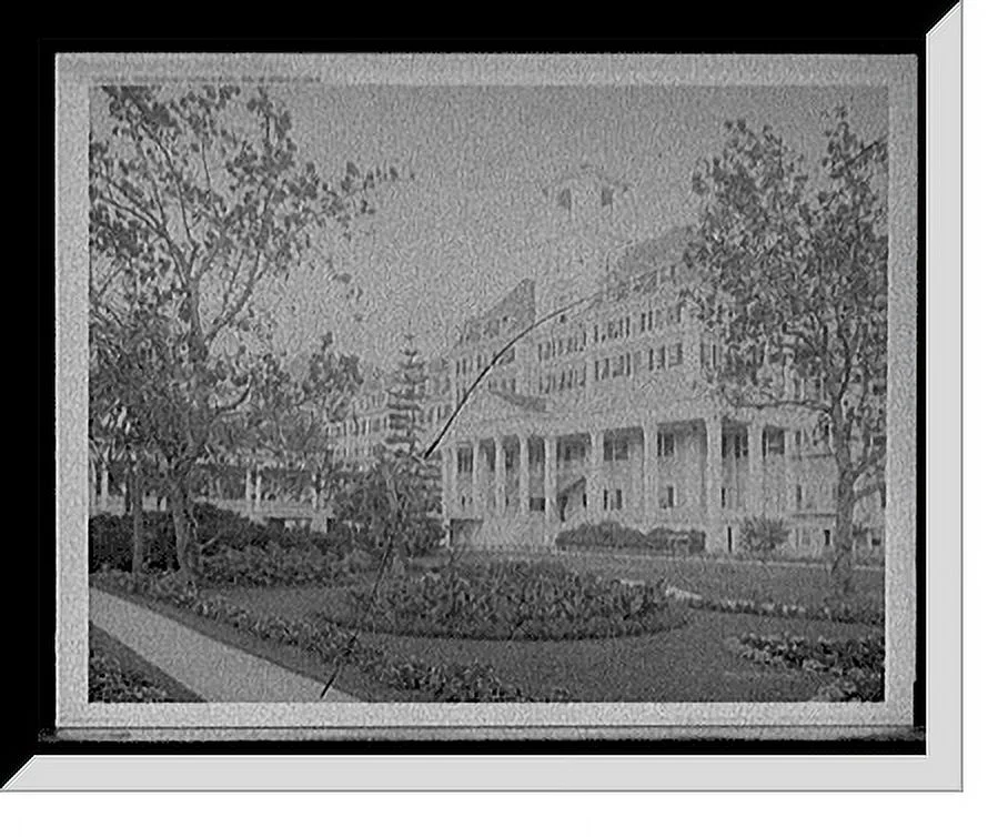 Historic Framed Print, Royal Poinciana Hotel, Palm Beach, Fla., 17-7/8