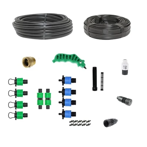 Drip Irrigation Kit for Row Crops - Kit Size : Standard