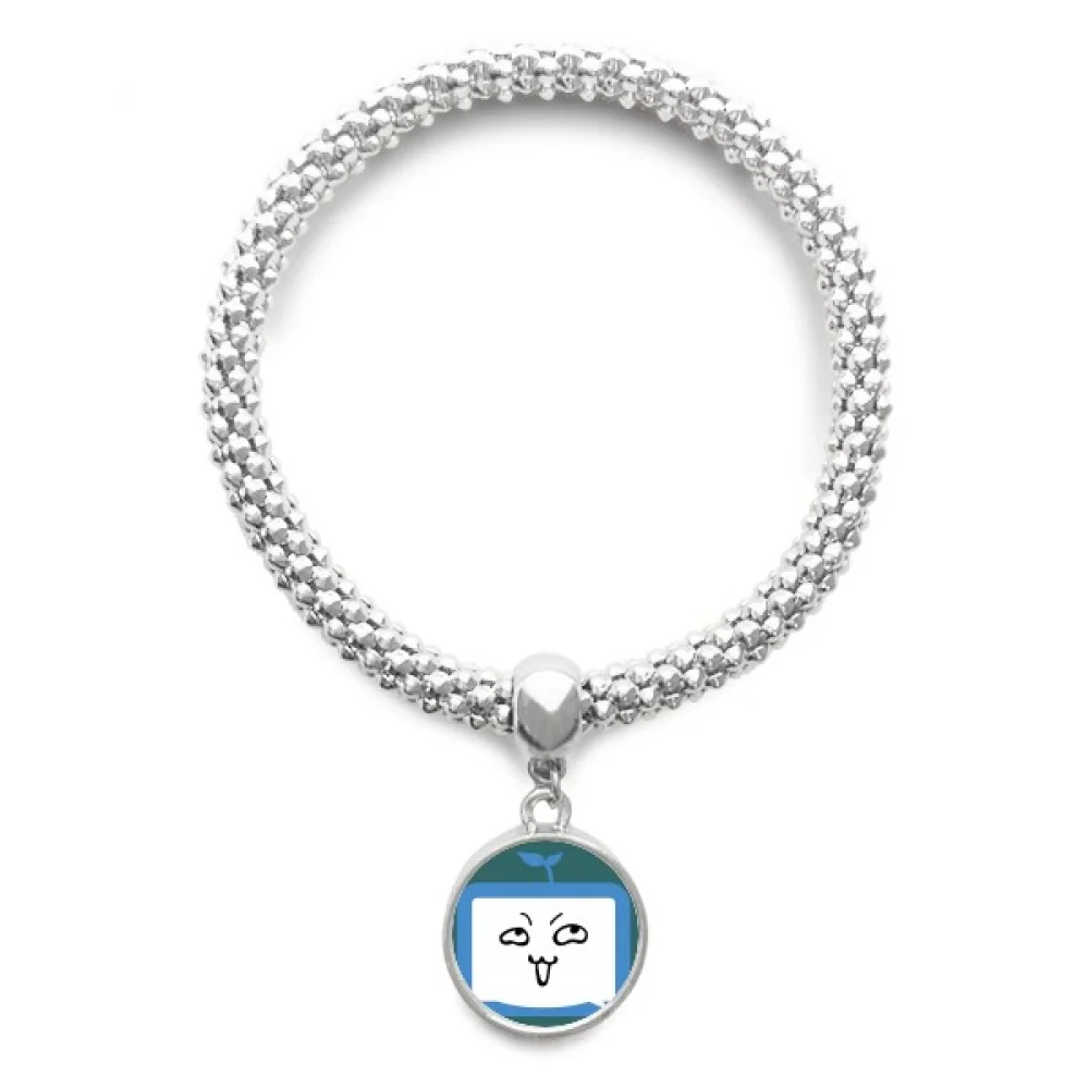 Saplings Insidious Small TV Happy Original Sliver Bracelet Pendant Jewelry Chain Adjustable Bangle