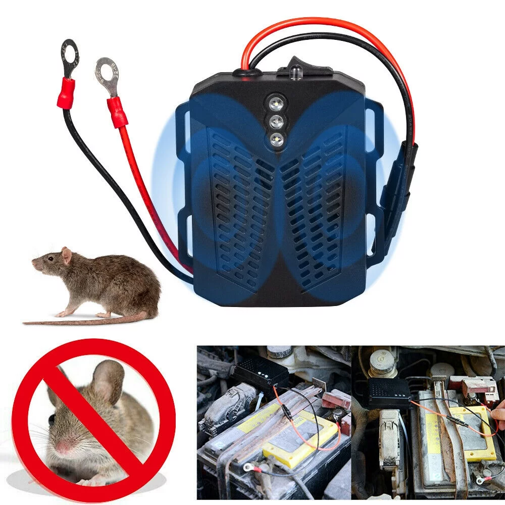 Kqiang For Car Vehicle Ultrasonic Rat Mouse Rodent Animal Pest-Repeller Deterrent Wire