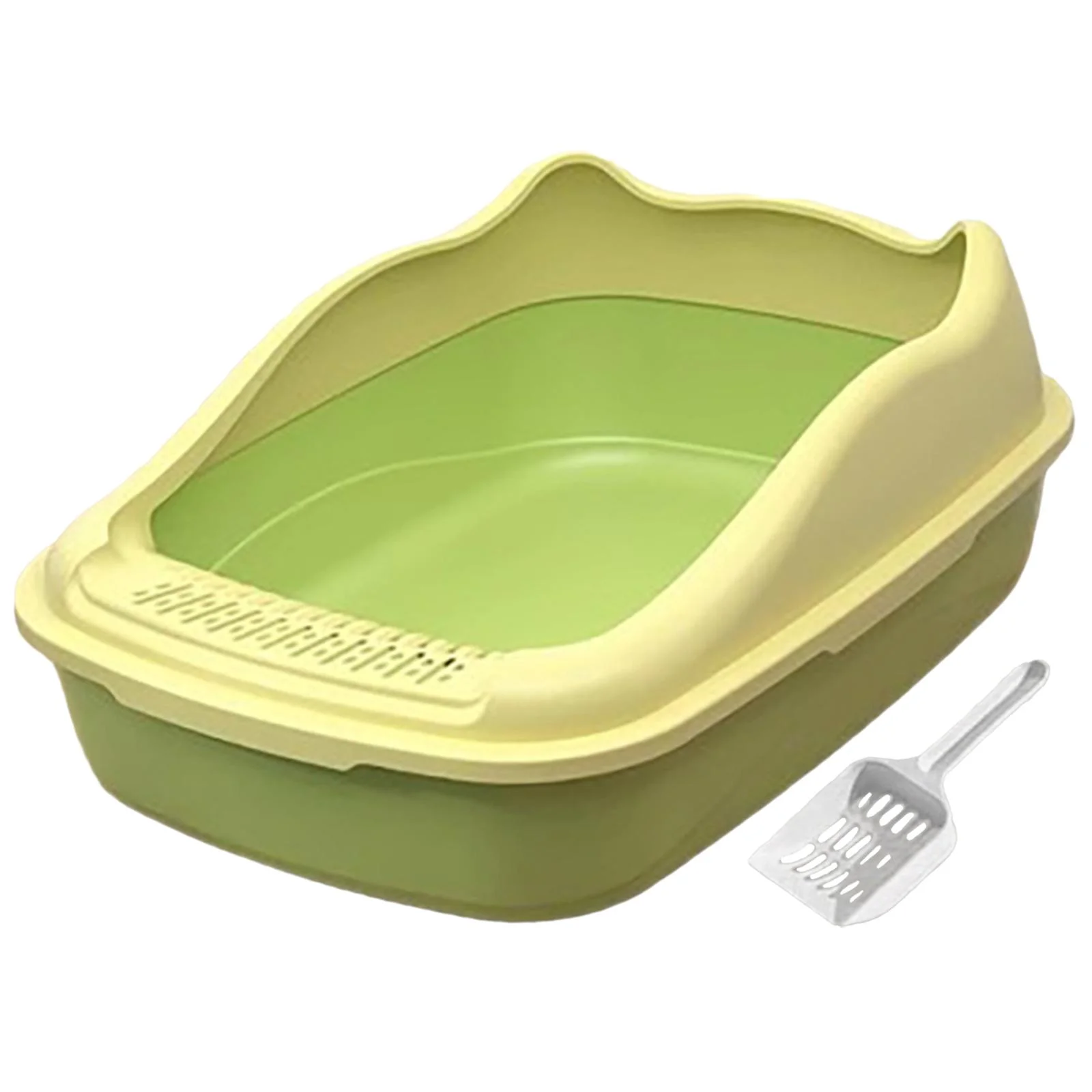 oshhnii Cat Semi Enclosed Multifunctional for Kittens Hamsters Detachable Green