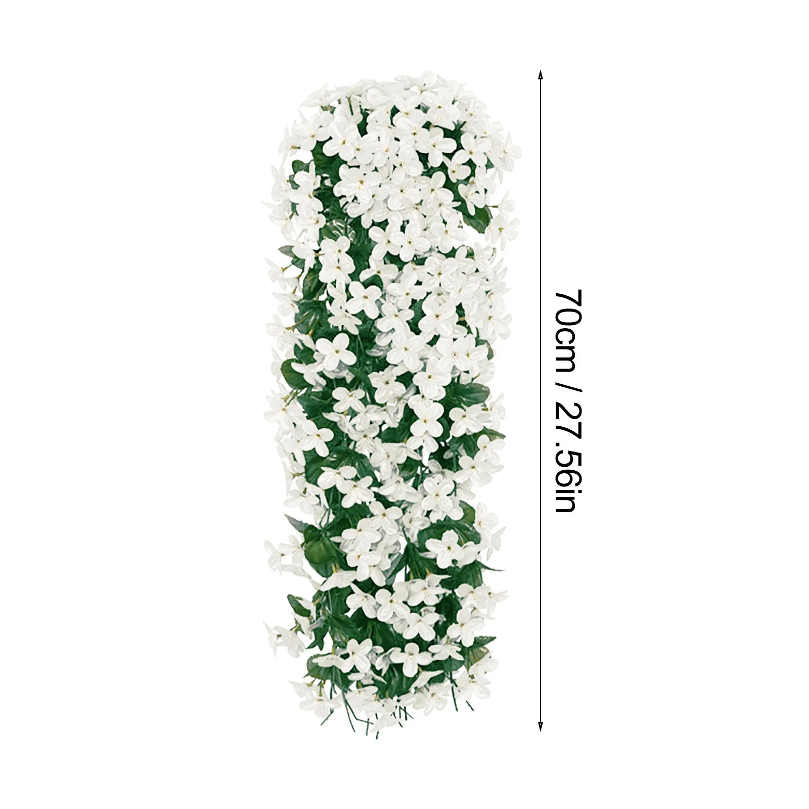 Large Flowers Artificial Vivids Artificial Hanging Orchid Bunch Hanging Flowers Artificial Violet Flower Wall Wisteria Basket Hanging Garland