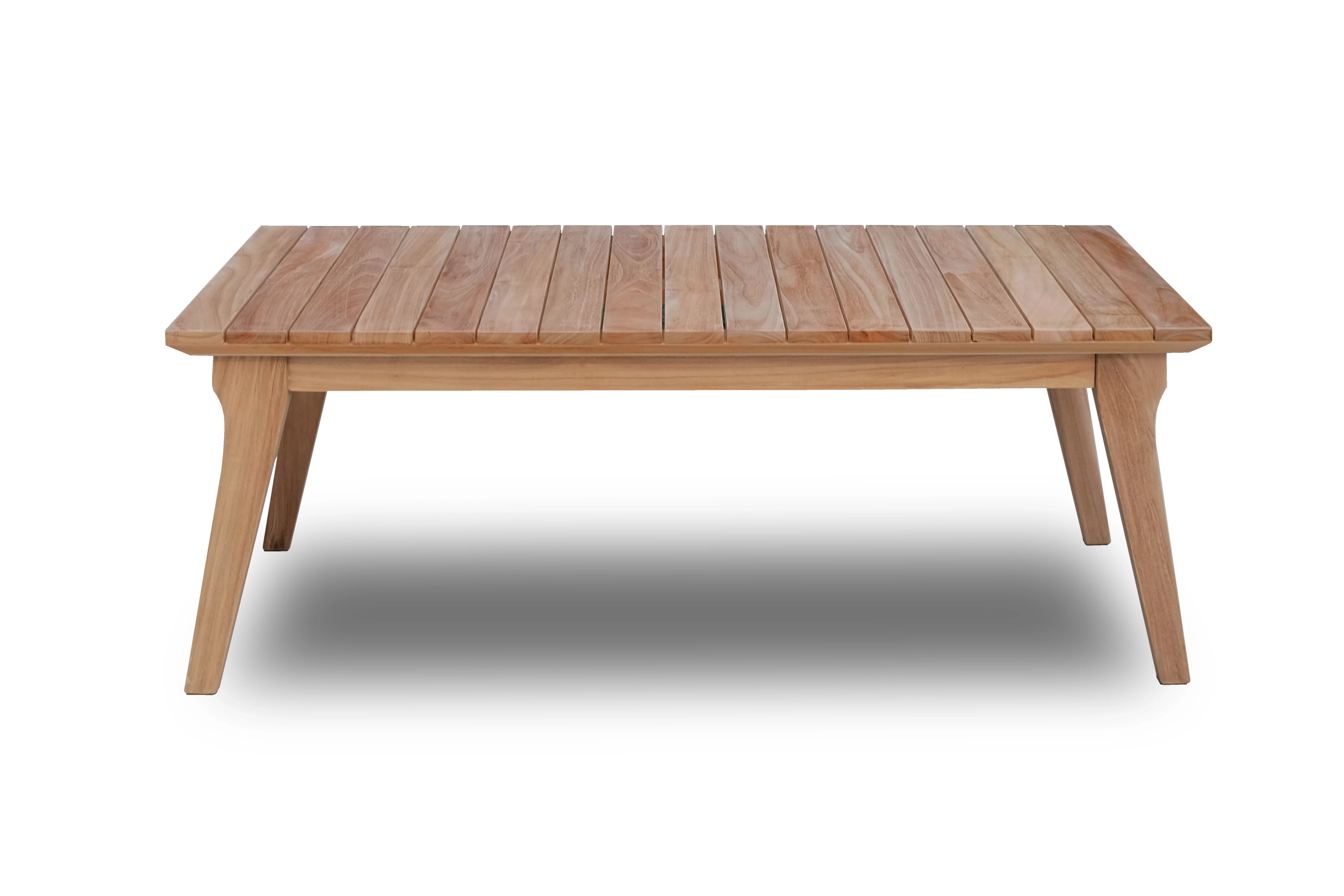 ROSSIO - Moshet Teak Outdoor Converation Set for 5 Person, Teak Coffee Table