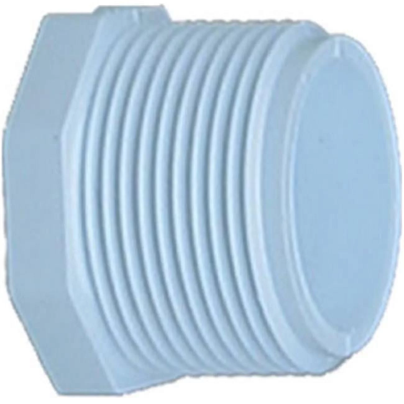 31815 1.5 In. White Male Pipe Thread Plug