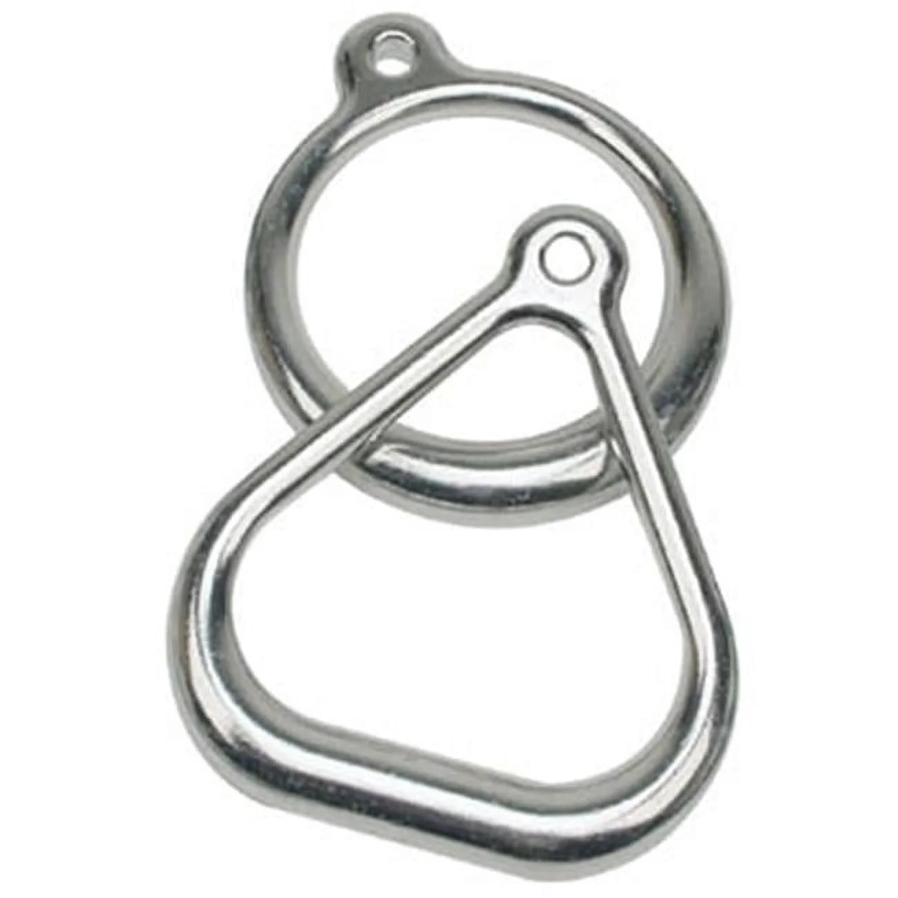 Commercial Polished Aluminum Triangle Ring