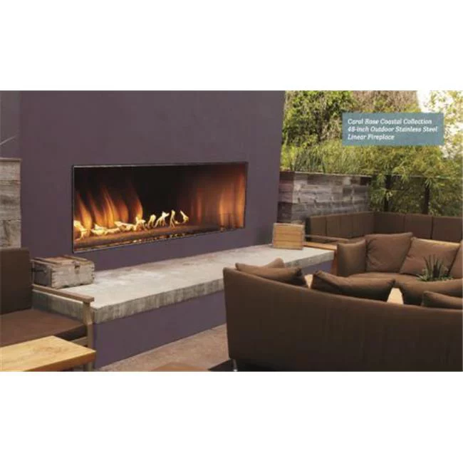 48 in. Manual Propane Outdoor Electronic Ignition Fireplace
