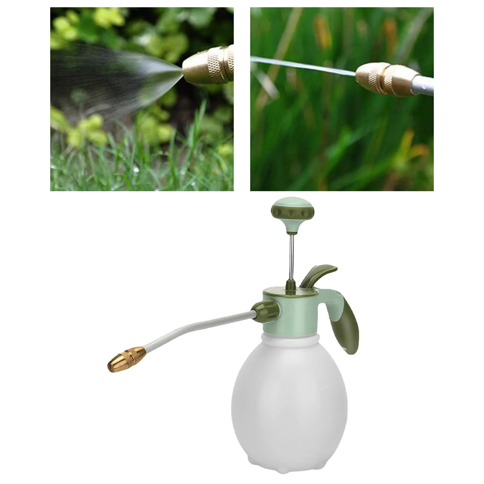 kesoto Garden Pump Sprayer 0.3 Gallon Multipurpose, Handheld Pressure Sprayer Bottle Hand Pump Sprayer for Indoor Spraying Gardening