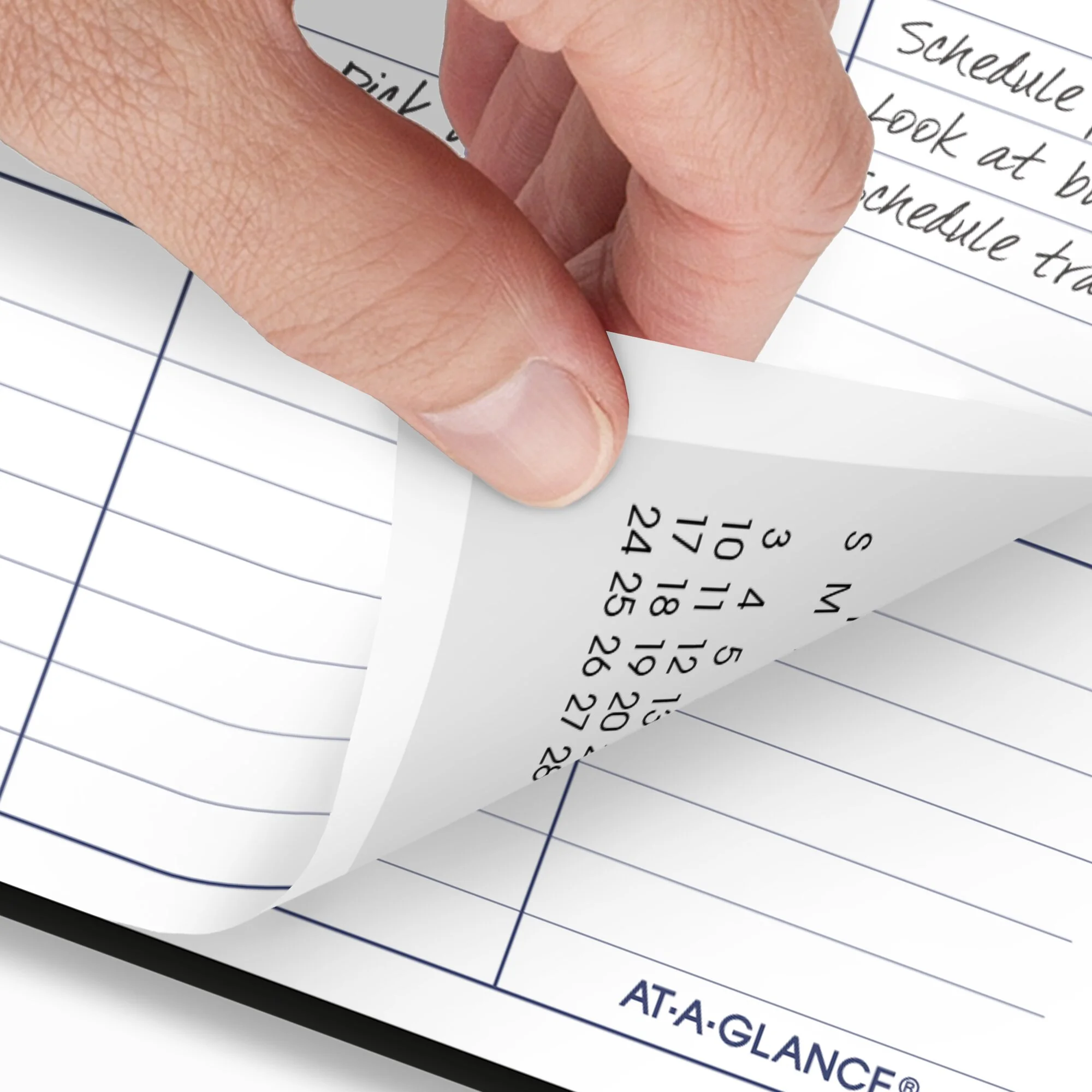 AT-A-GLANCE DayMinder Academic 2024-2025 Monthly Planner Black Large 8 x 12 -
