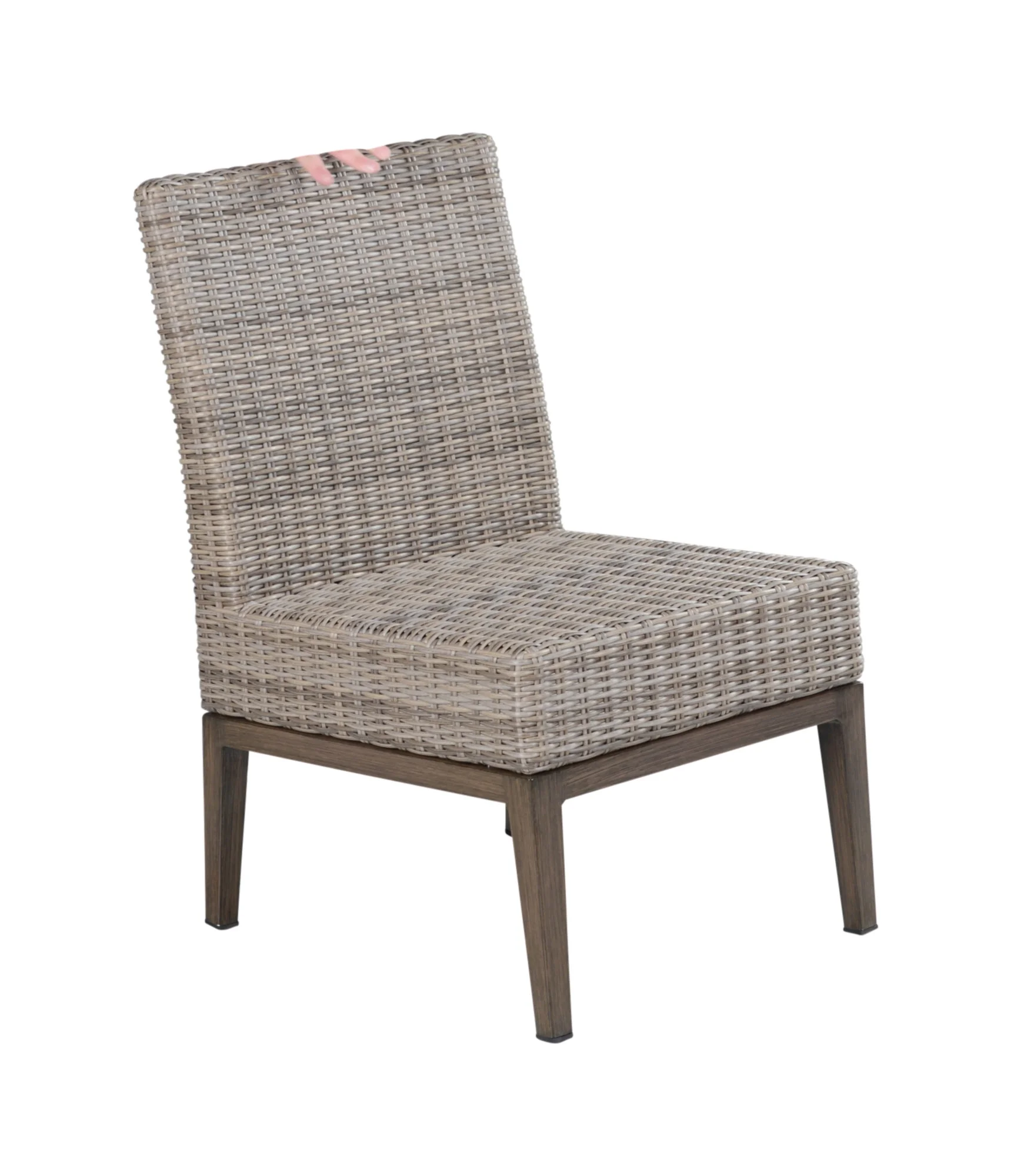 Marina Gray Aluminum Patio Side Chair