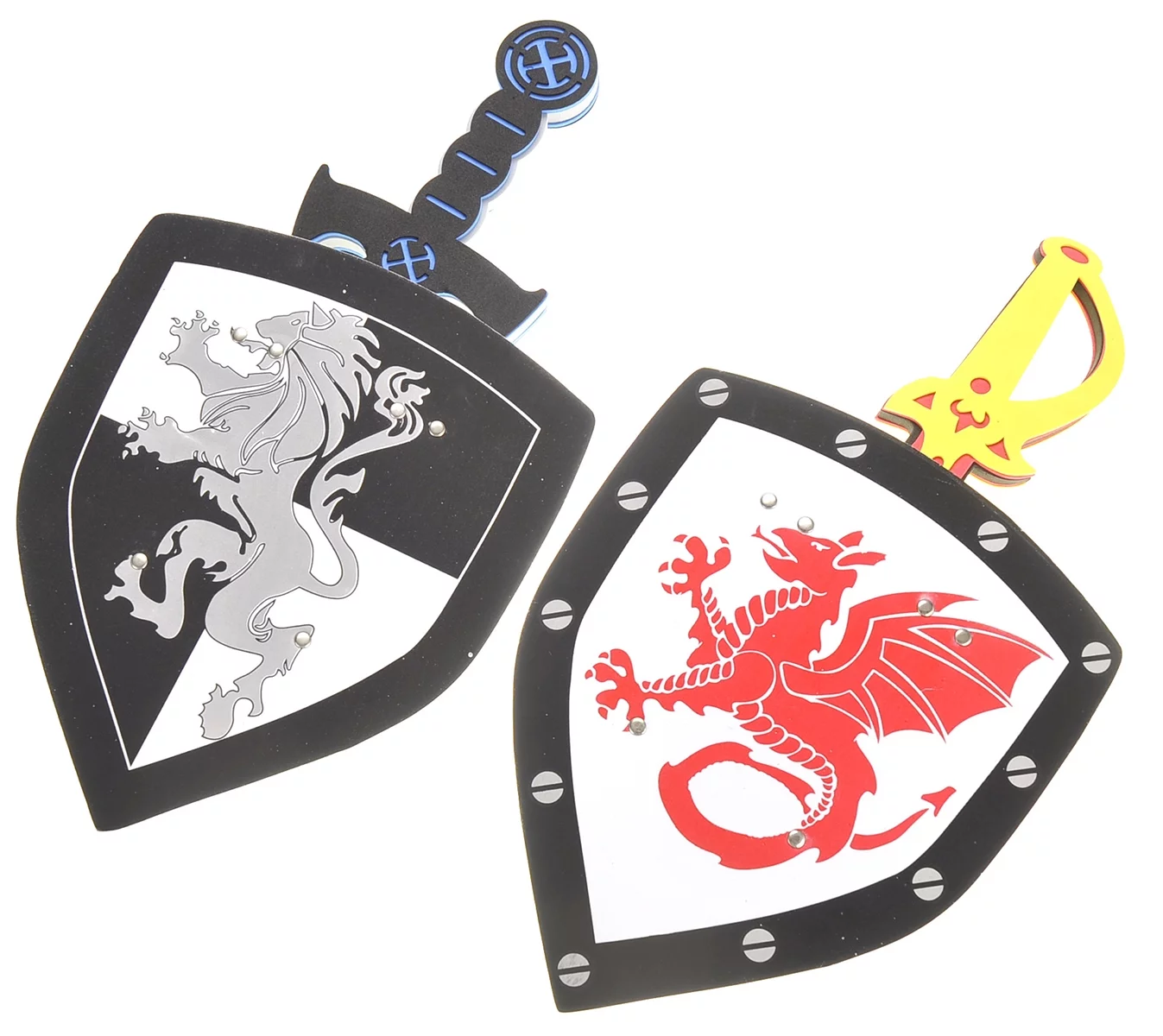 Giddyup! Buck's Foam Swords Shields Ninja Warrior Costume Accessories, (2 Pieces)