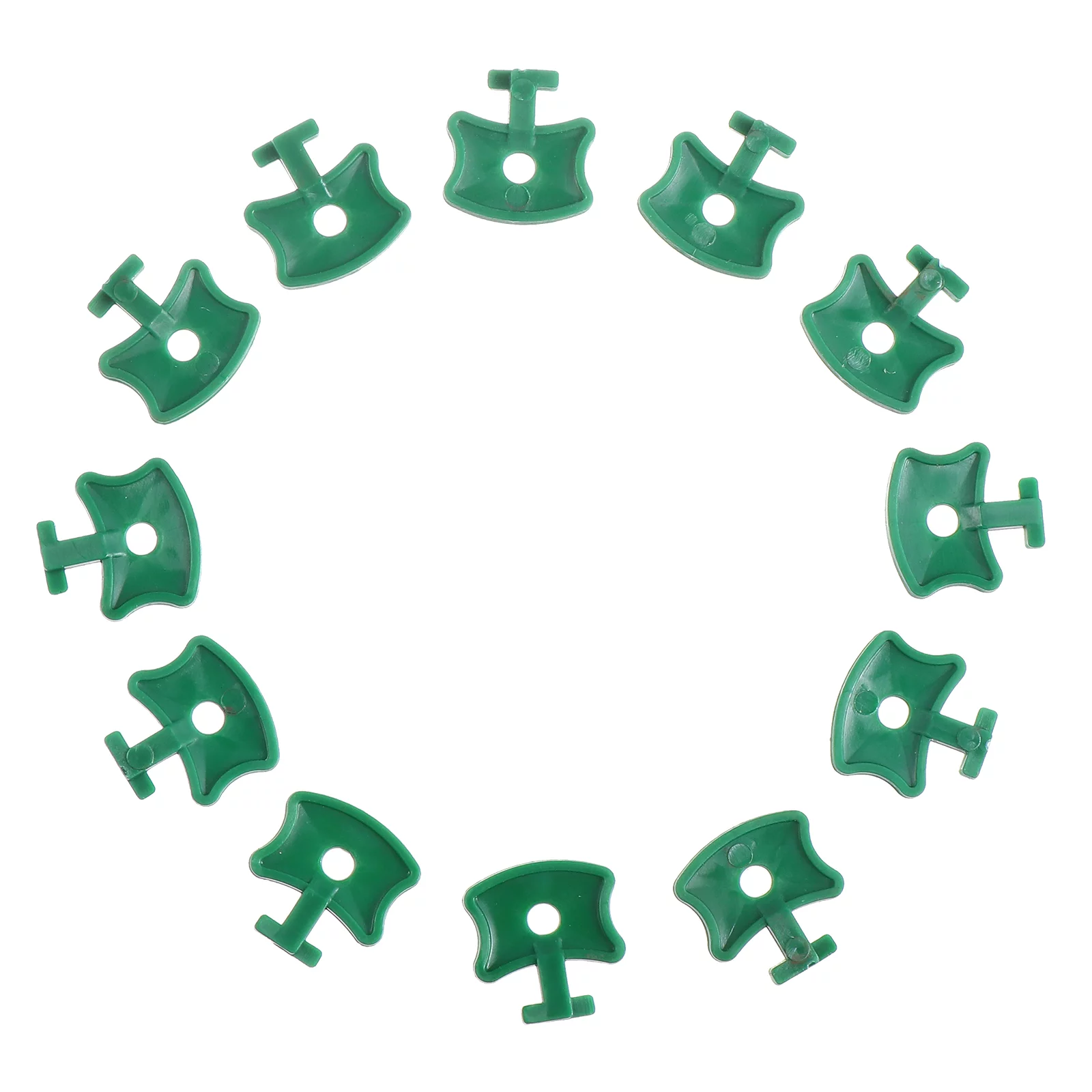 Gongxipen 250pcs Plastic Greenhouse Hook Winter Summer Sunshade Net Clamp Hard Net Clip