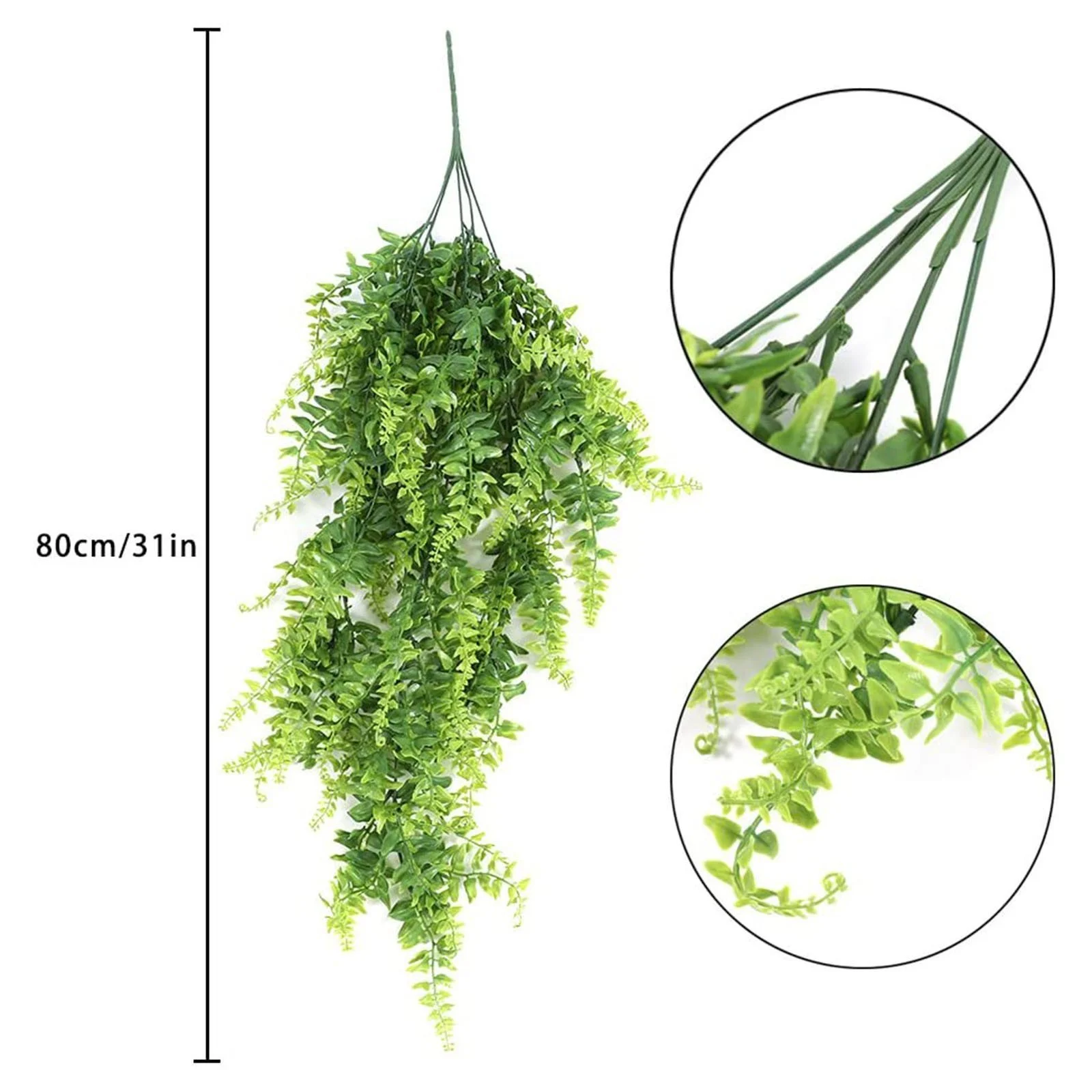 Bnnlsa Artificial Flowers Hanging 2 Vine Pcs Hanging Bracket Artificial Flower Garland Trailing Artificial Flowers