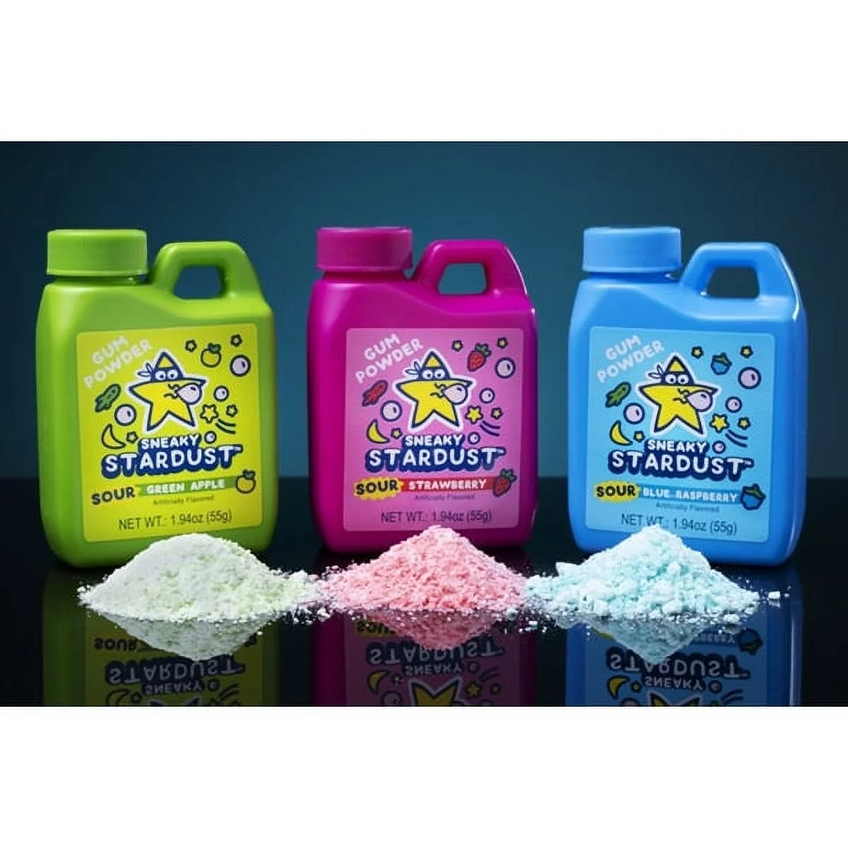 Sour Powdered Chewing Gum