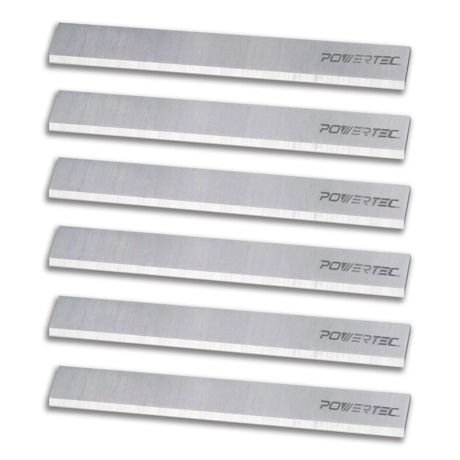 POWERTEC 6PK 6-1/8 Inch Jointer Blades for Ridgid JP06000, JP06101, JP0610, Craftsman 21705 Jointer, Replacement for (14802DD)