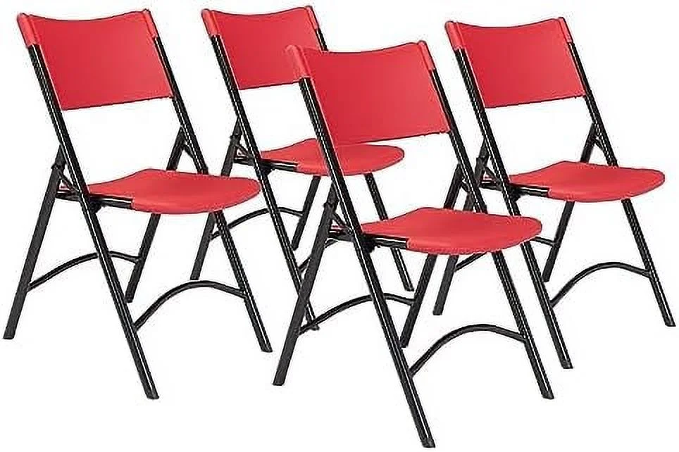 ZWGHLI NPS 600 Series Plastic Blow Molded   Red/Black  4 Pack (640/4)