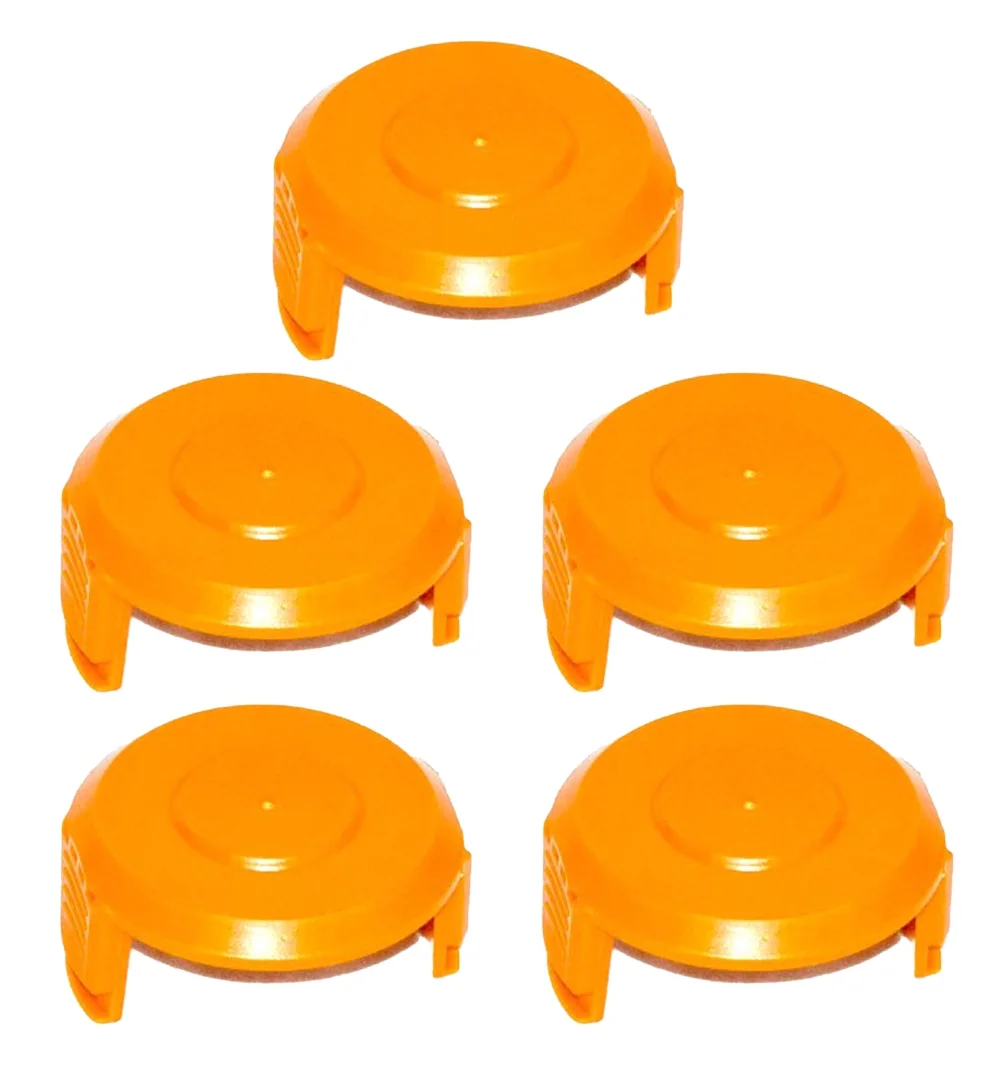 Worx (5 Pack) WA6531 Trimmer Edger 50006531 Spool Cap Cover # WA6531-5PK