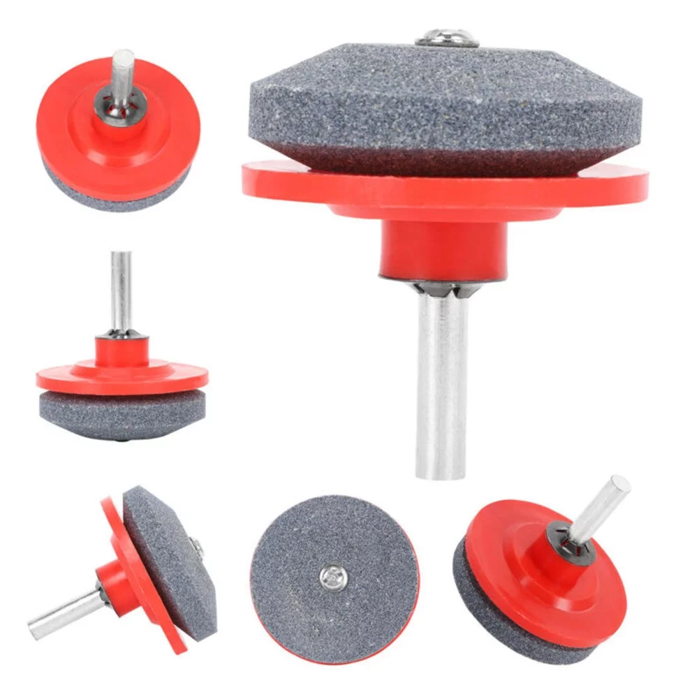 1 Pcs Rotary Lawnmower Lawn Mower Blade for Power Drill Garden Tools Sharpener