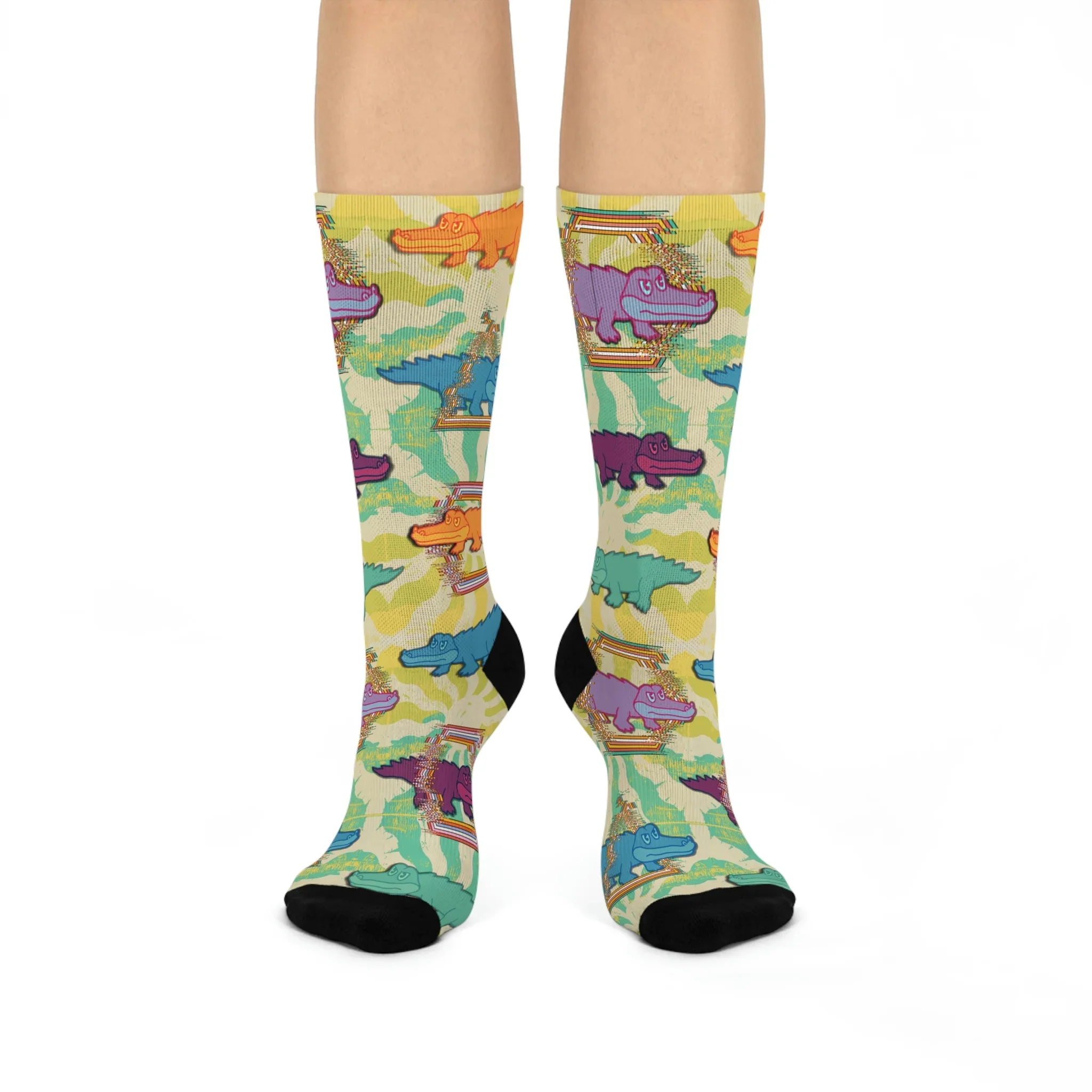 King Gizzard & the Lizard Wizard Socks Unisex KGLW Alligator Atlas Wanderlust
