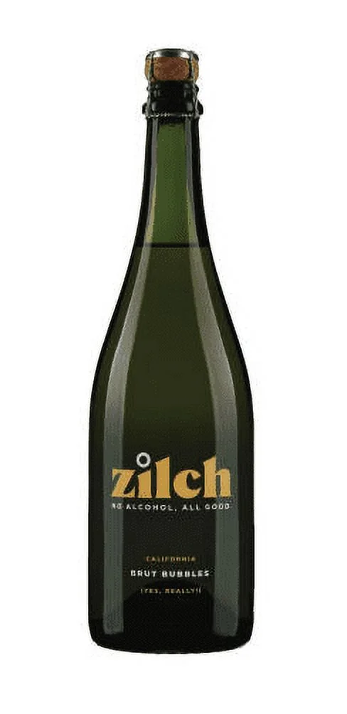 Zilch Non-Alcoholic Sparkling White California Wine