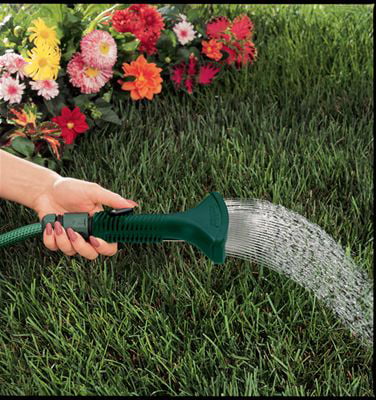 Orbit Plastic Fan Spray Water Nozzle w/ Set Spike - Gentle Yard Watering, 58048N