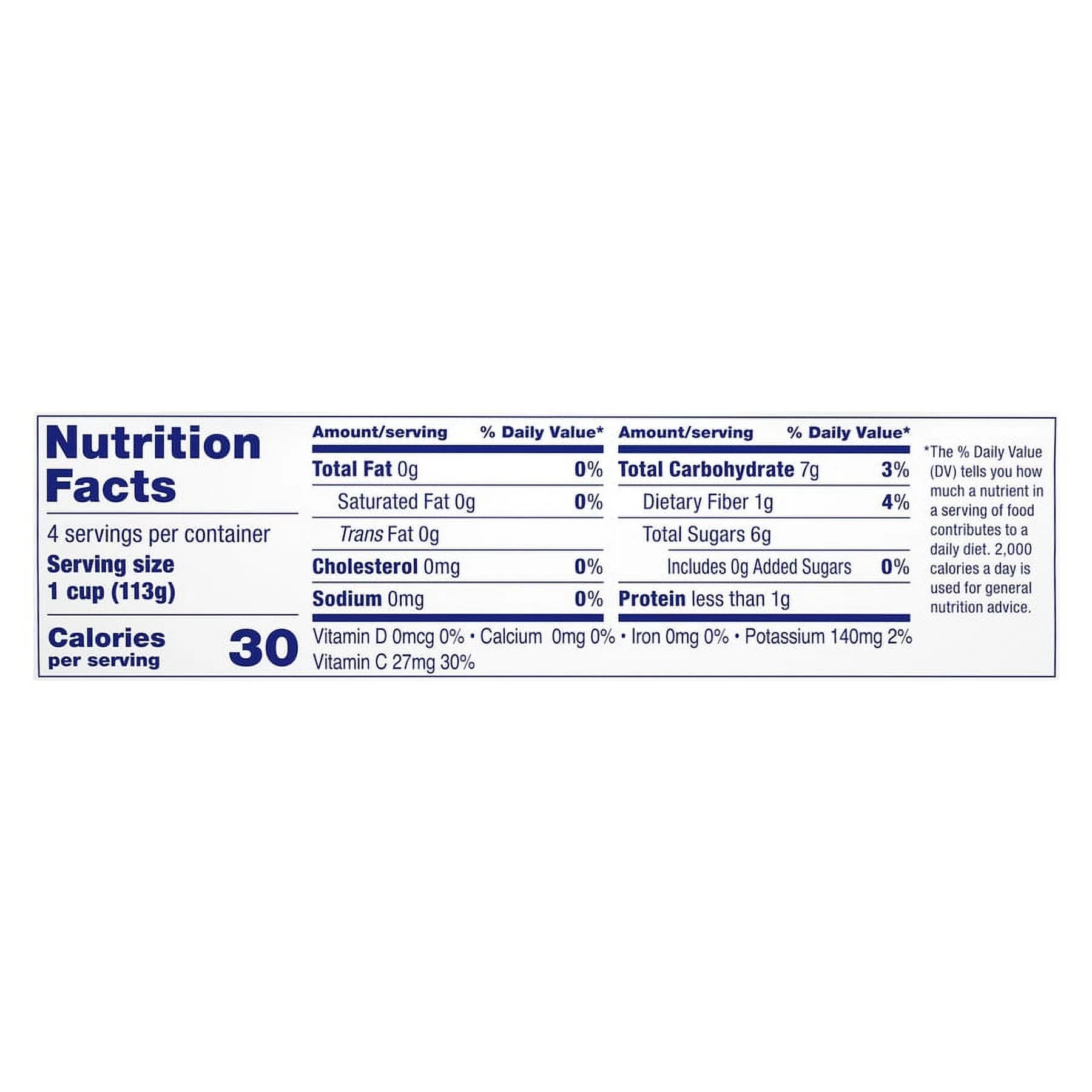 Dole No Sugar Added Yellow Cling Diced Peaches Fruit Bowls, 4oz (4 Cups)