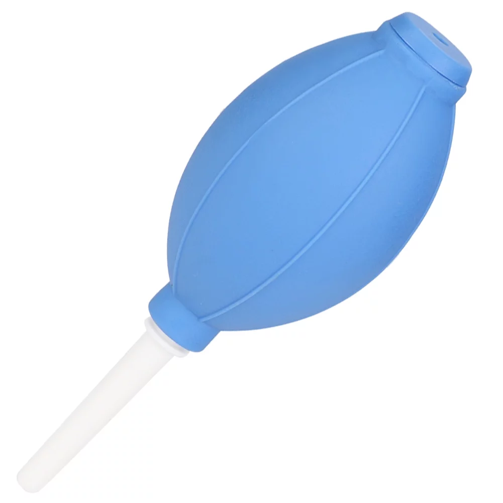 ZPSHYD Dust Ball Air Blower, Blowing Dust Ball Air Blower TPE Multi-functional Plant Dust Blower Camera Dust Cleaner Gardening Cleaning Tool(Blue)