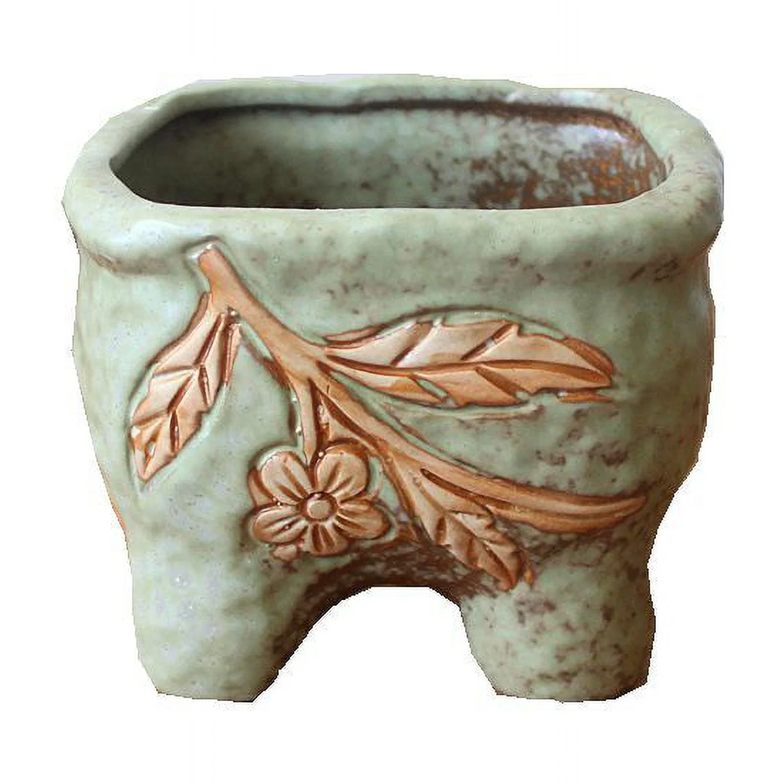 Kiln Glazed Ceramic Succulent Planter New Style Potted Flower Pot