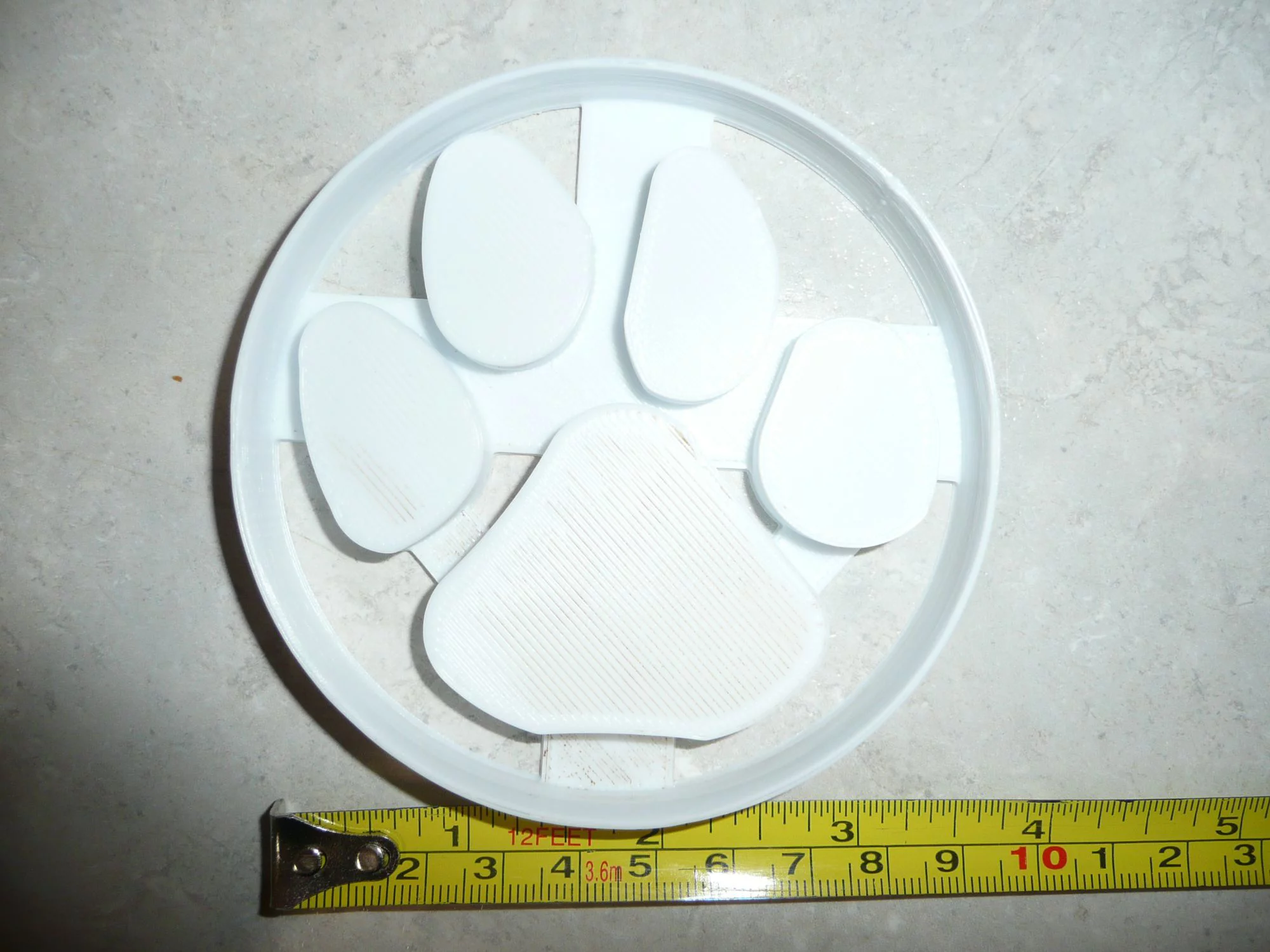Tiger Cat Paw Print Pawprint School University Mascot Cookie Cutter USA PR2667