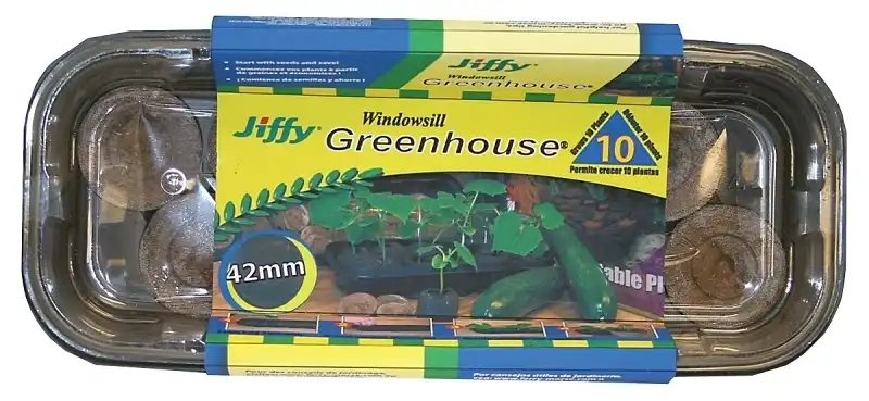 Ferry Morse J410G Jiffy Windowsill Seed Starting Greenhouse Kit