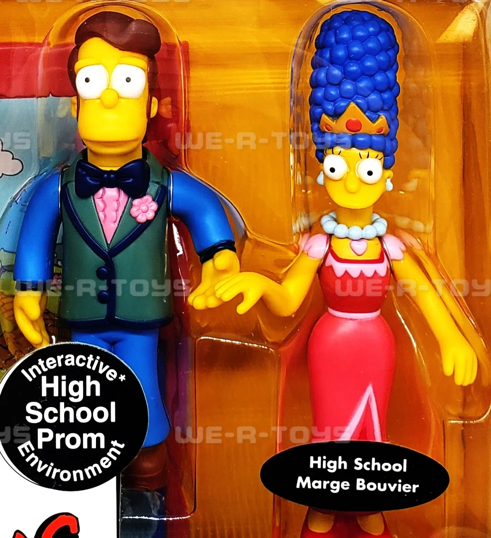 The Simpsons Exclusive Playset High School Prom with Homer and Marge