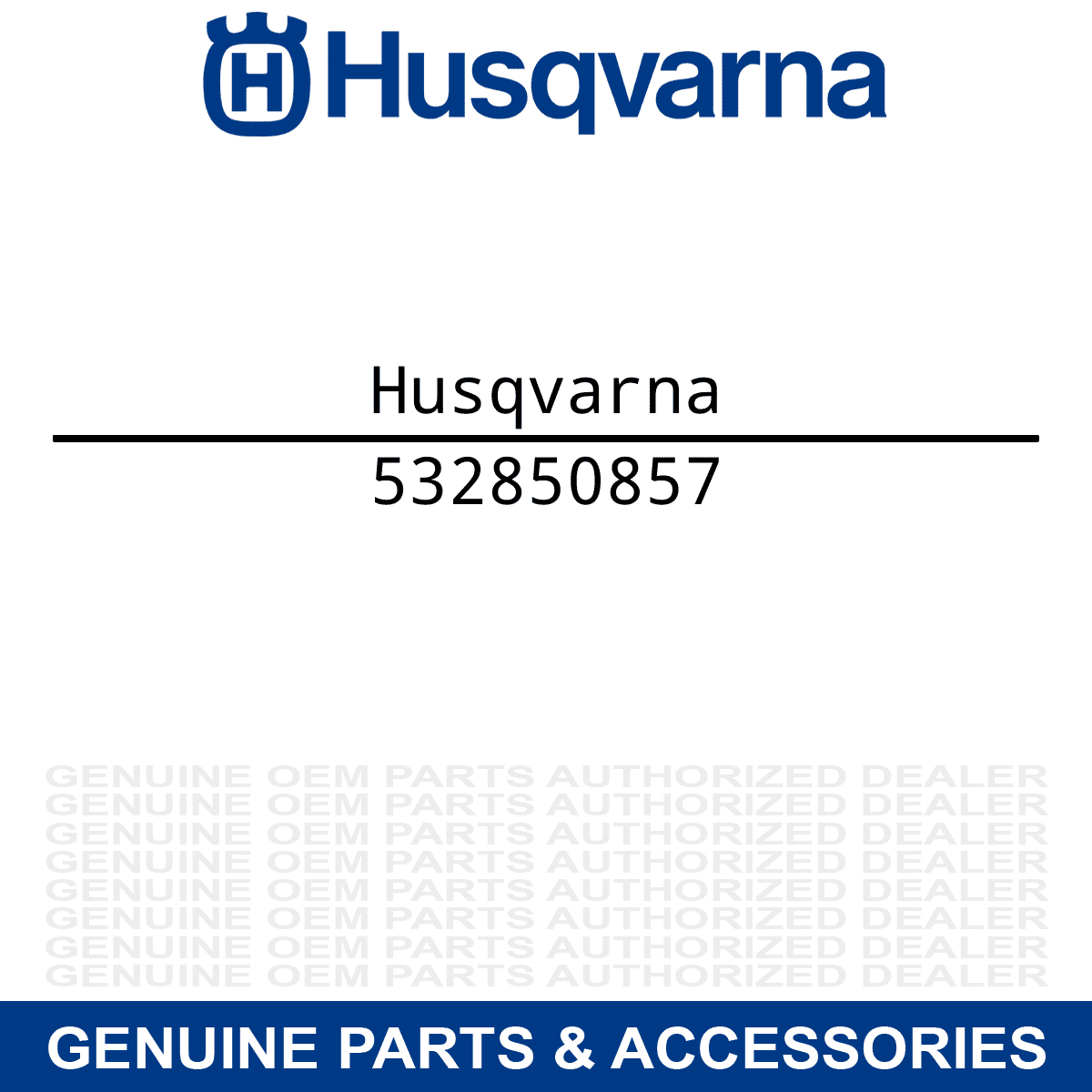 Husqvarna Genuine OEM Blade Bolt for PP1036S Lawn Mower # 532850857
