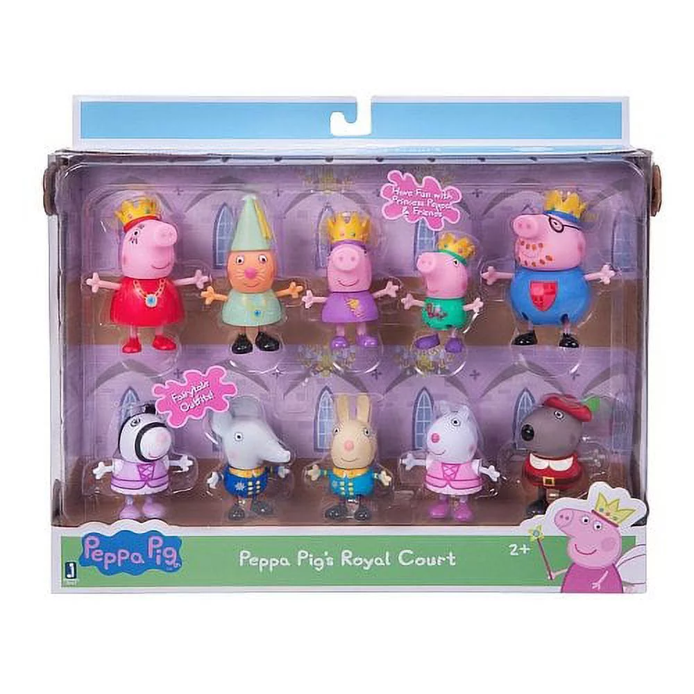 Peppa Pig 10 Figure Royal Court