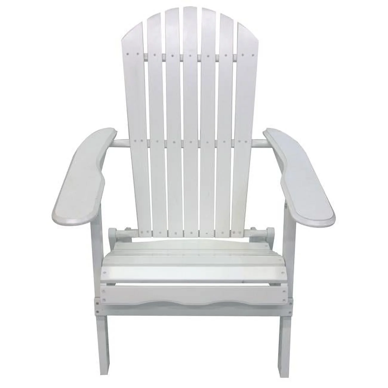 White Folding Adirondack Chair