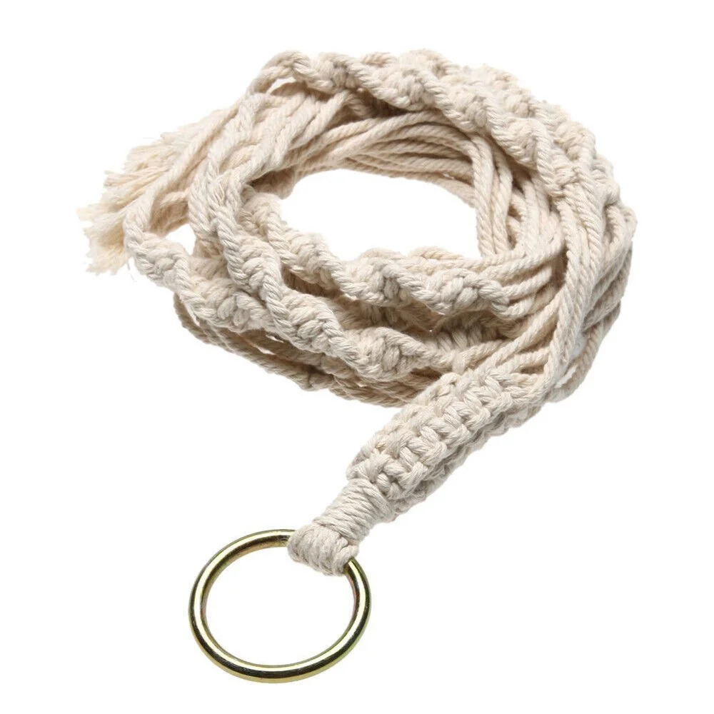 41 Inch Plant Hanger Flower Pot Plant Holder Large 4 Legs Macrame Jute Pack of 2