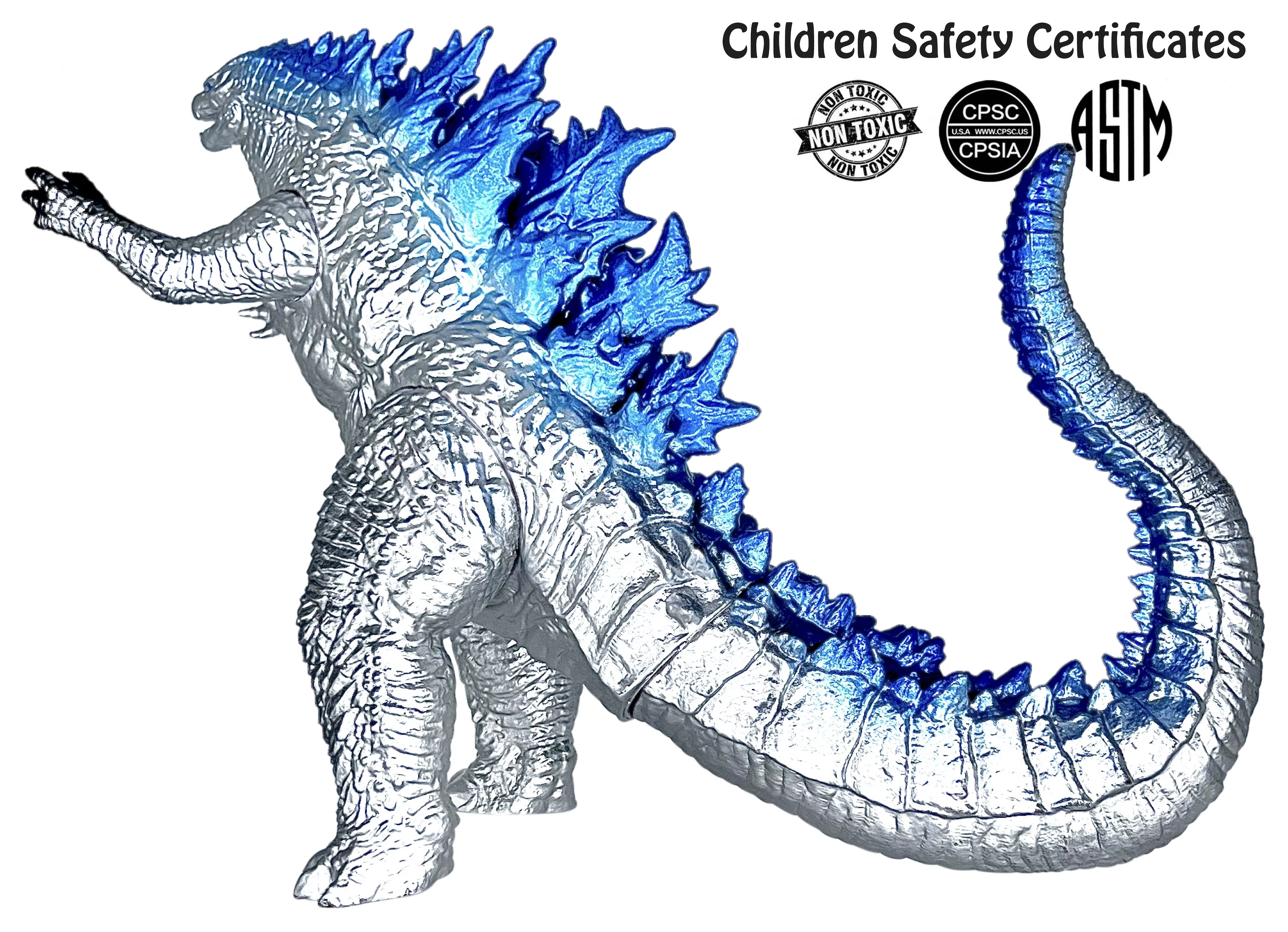 Mega Godzilla vs Kong Movie Series Action Figure Toy, Movable Joints Birthday Gift for Boys and Girls, Travel Bag