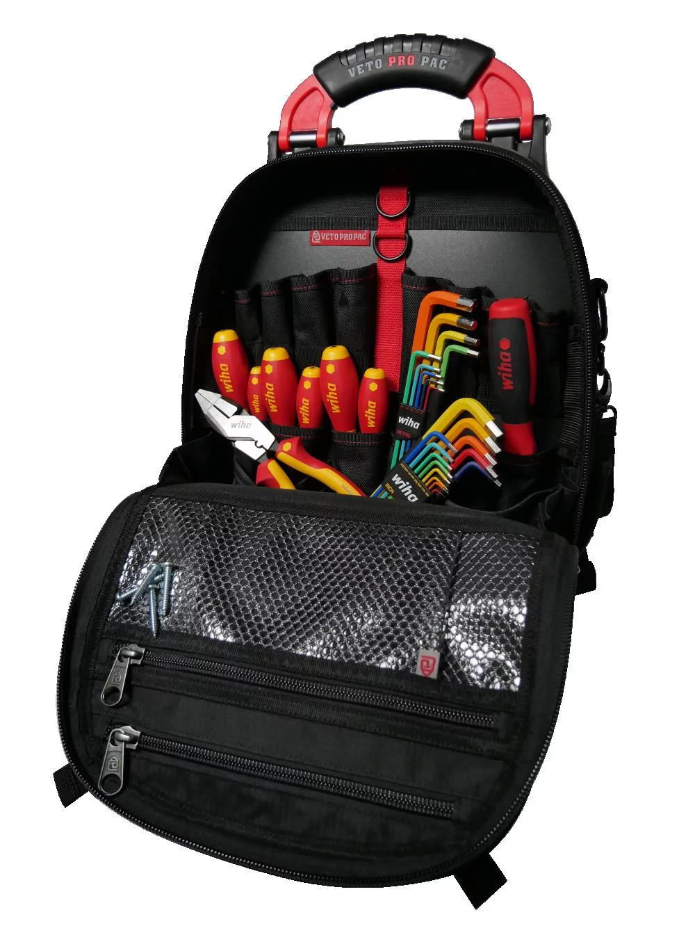 Wiha Tool Kit Red Stripe Tech Pac 30Pc