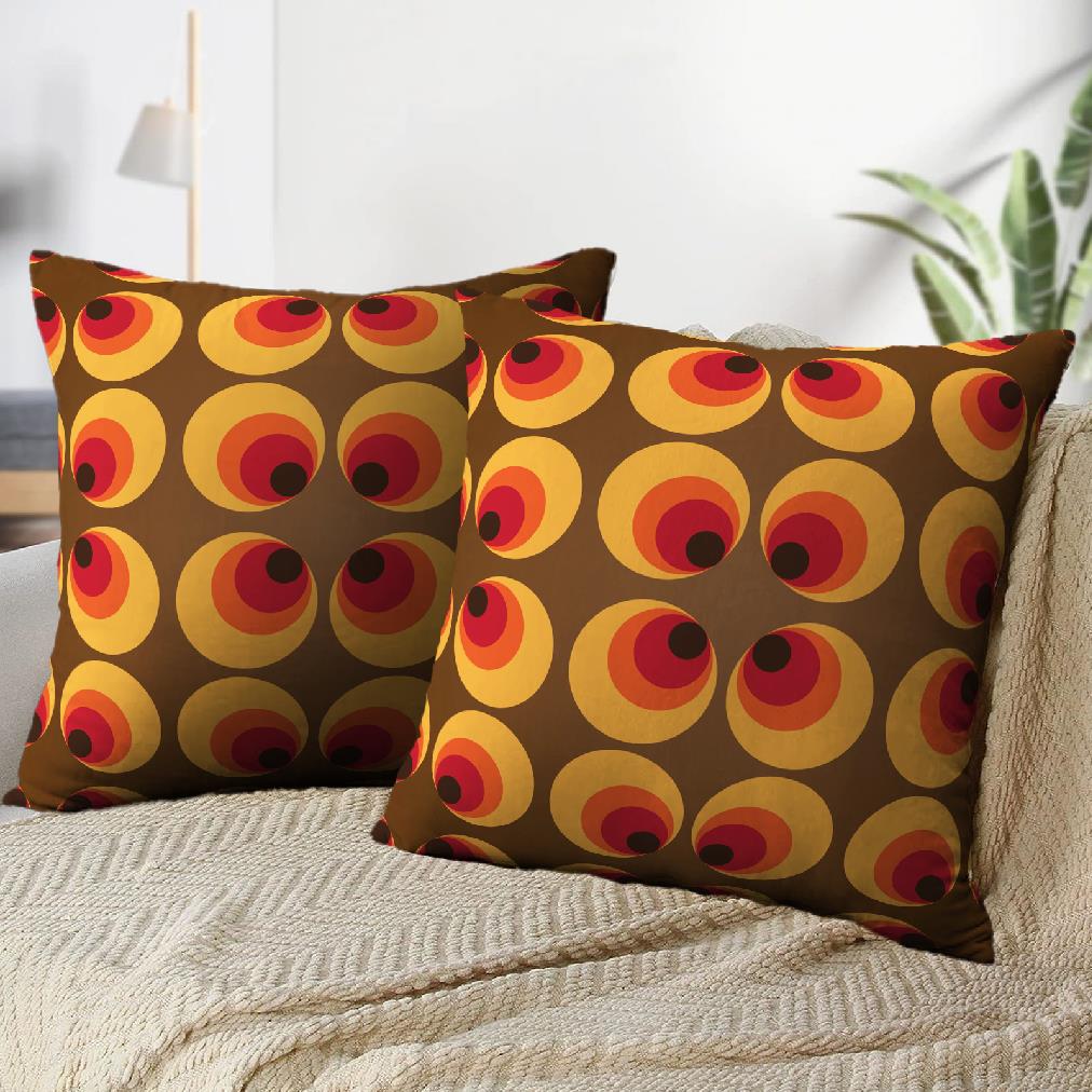 LALILO Throw Pillow Covers Retro Art Retro Geometric Geometry Fashion Cushion Cover 18